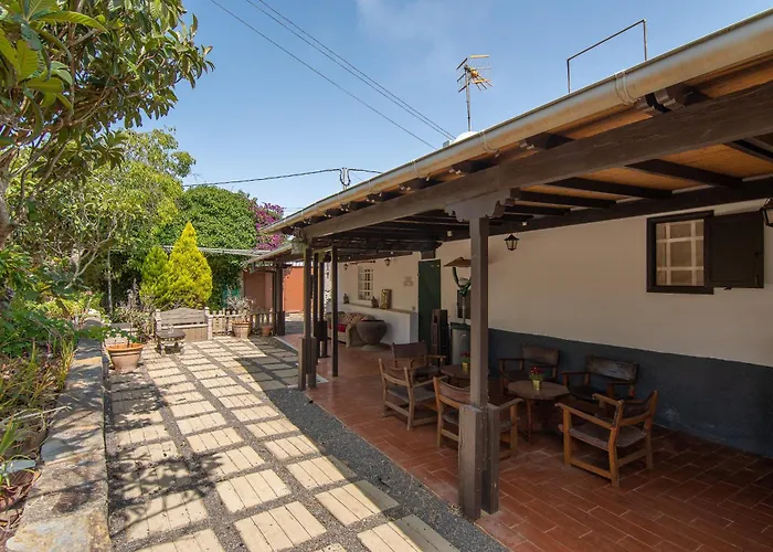 6br Fire House Sanctuary-terrace & Barbacue Feriehus Santa Maria de Guia de Gran Canaria