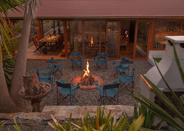 6br Fire House Sanctuary-terrace & Barbacue Feriehus Santa Maria de Guia de Gran Canaria