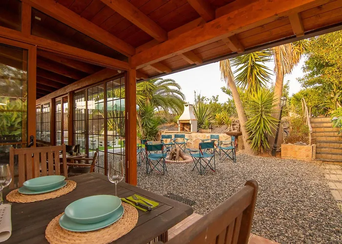 6br Fire House Sanctuary-terrace & Barbacue Santa Maria de Guia de Gran Canaria